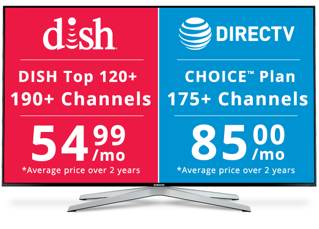 direct tv vs dish