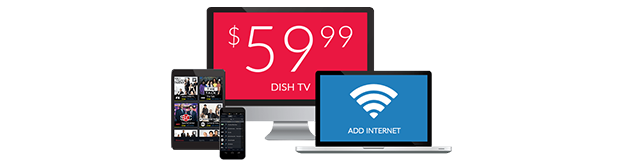 dish tv and internet