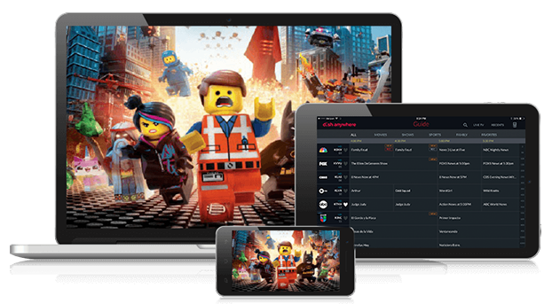 DISH Anywhere on Smartphone, Tablet & Computer