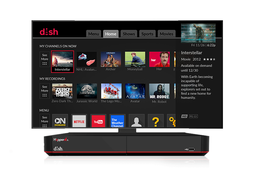 How to get youtube on dish hopper on sale sling