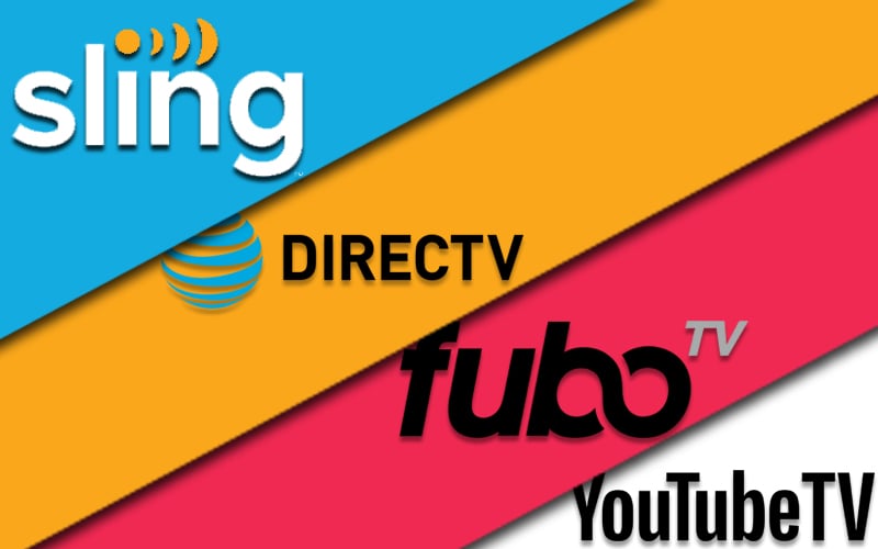 Sling TV vs Fubo, DirecTV & YouTube TV