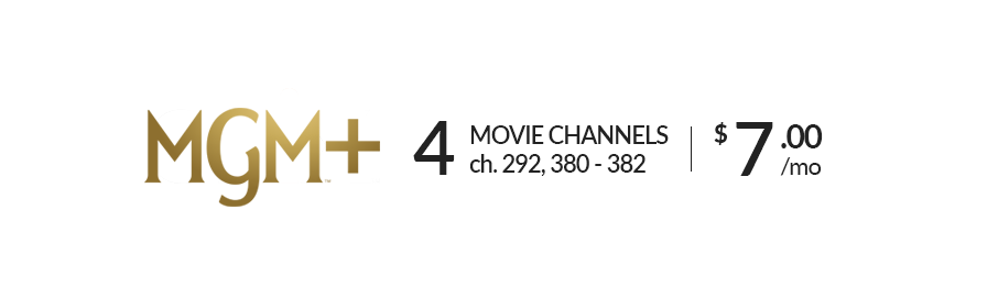 DISH MGM+ Movie Package
