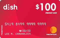 $100 DISH Gift Card Offer