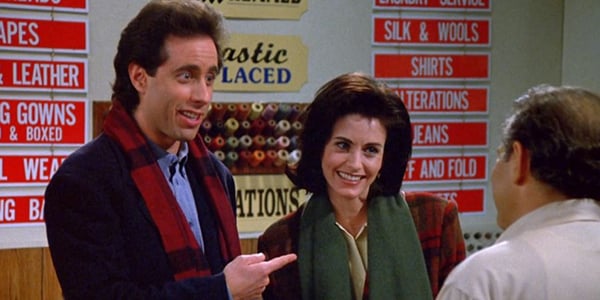 Courteney Cox on Seinfeld