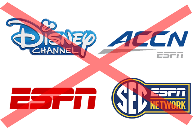 Complete List Of National Broadcast Channels In Blackout